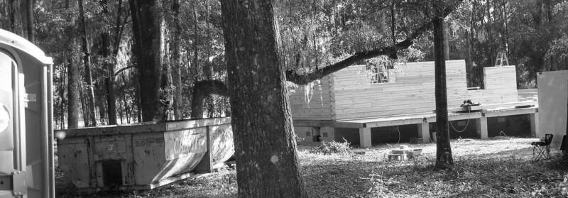 Log Home Construction Photo